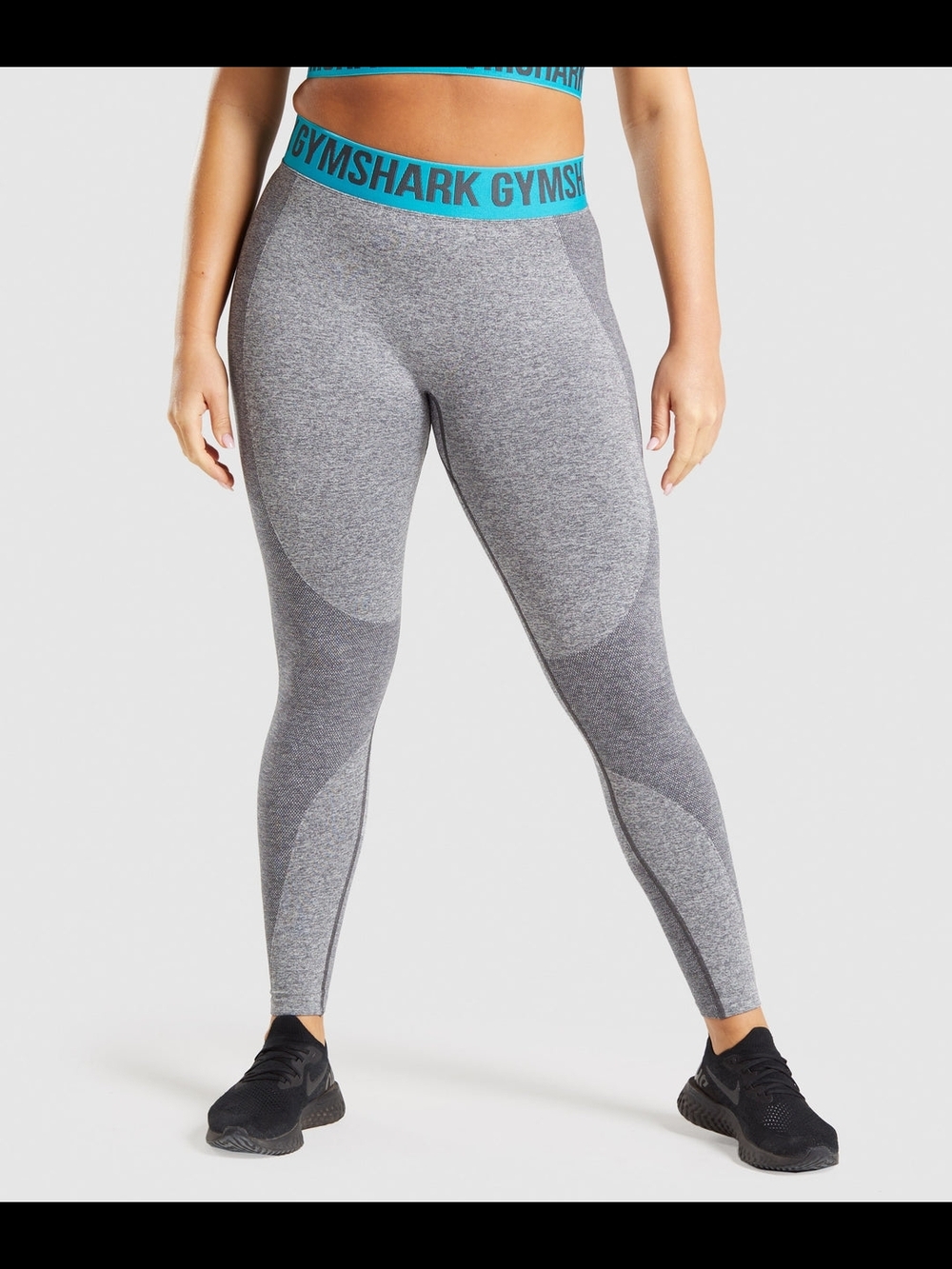 Gymshark Women's Gray Seamless Leggings - Heather Gray
